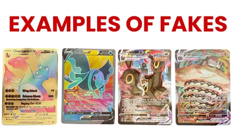 are they any fake pocemon cards